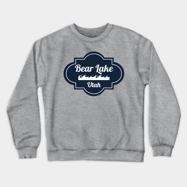 Bear Lake Utah Crewneck Sweatshirt by MalibuSun